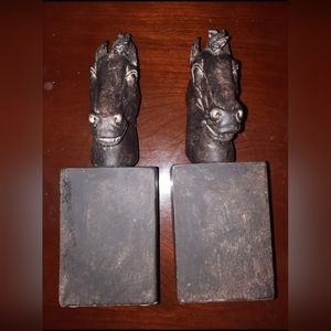 Stallion bookends